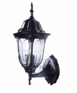 Outdoor Single Style Wall Lamp For Garden Balcony Cottage & Street - Black