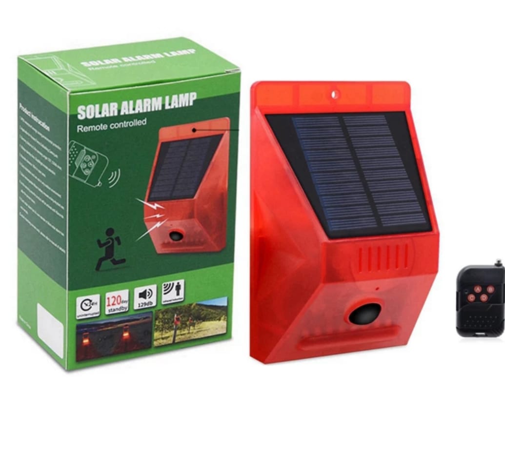 Solar Alarm Lamp Remote Controller - 02