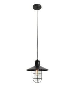 Vibrato Metal Pendant - Black