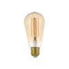 ST64 4W LED Filament Bulb E27 Cool White