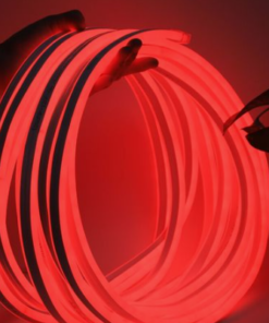 10M RED NEON STRIP LIGHT WITH ADAPTOR