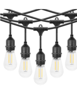 Outdoor Bulb String Lights 10 meters 20 bulbs