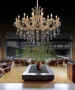 Chandelier Crystal Princess 19-  CHROME