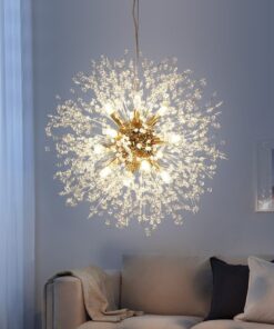 Chandelier LED Pendant Lantern Design Pendant Light Metal Lantern Mini Electroplated Modern 220-240V(SILVER)