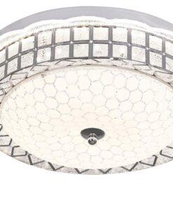 24 Watt LED and RGB Colour Changing Chrome Ceiling Fitting