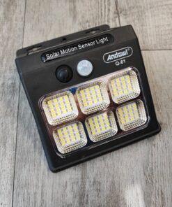 Q-61 96 Cob LED Solar Motion Wall Light for Outdoors and Garden