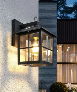 Outdoor Wall Lamp Outdoor Waterproof Balcony Light Luxury Garden Lamp Chinese Style Villa Simple Door Wall Lamp