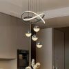 MODERN MINIMALIST 4 BALL CHANDELIER SILVER