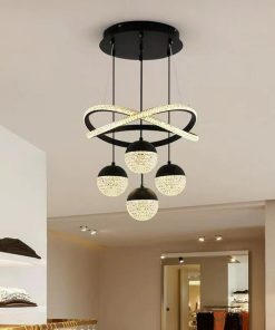 Creative Living Room Ceiling Light - Modern LED Chandelier