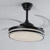 LED remote control fan light