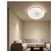 Round elegant patterned ceiling light